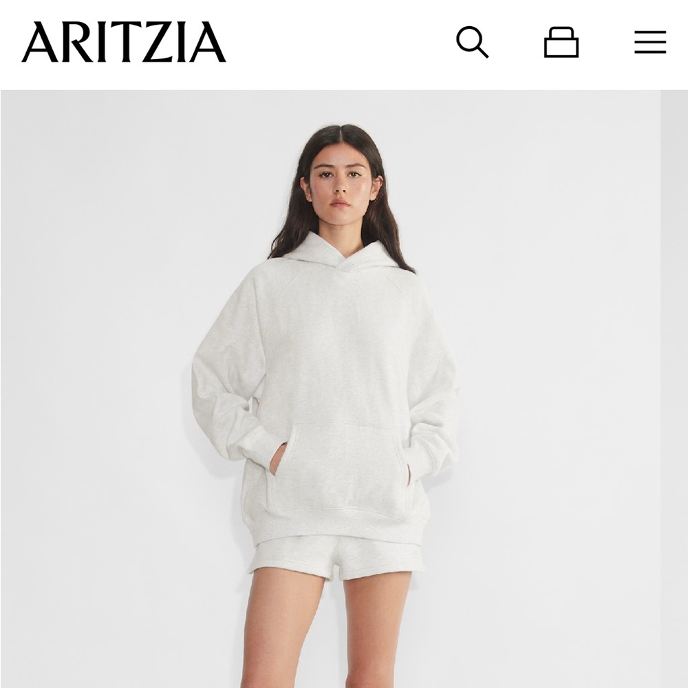 SOLD Aritzia Sweatfleece Mega Hoodie
